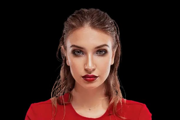 User persona portrait for ICP scan illustration