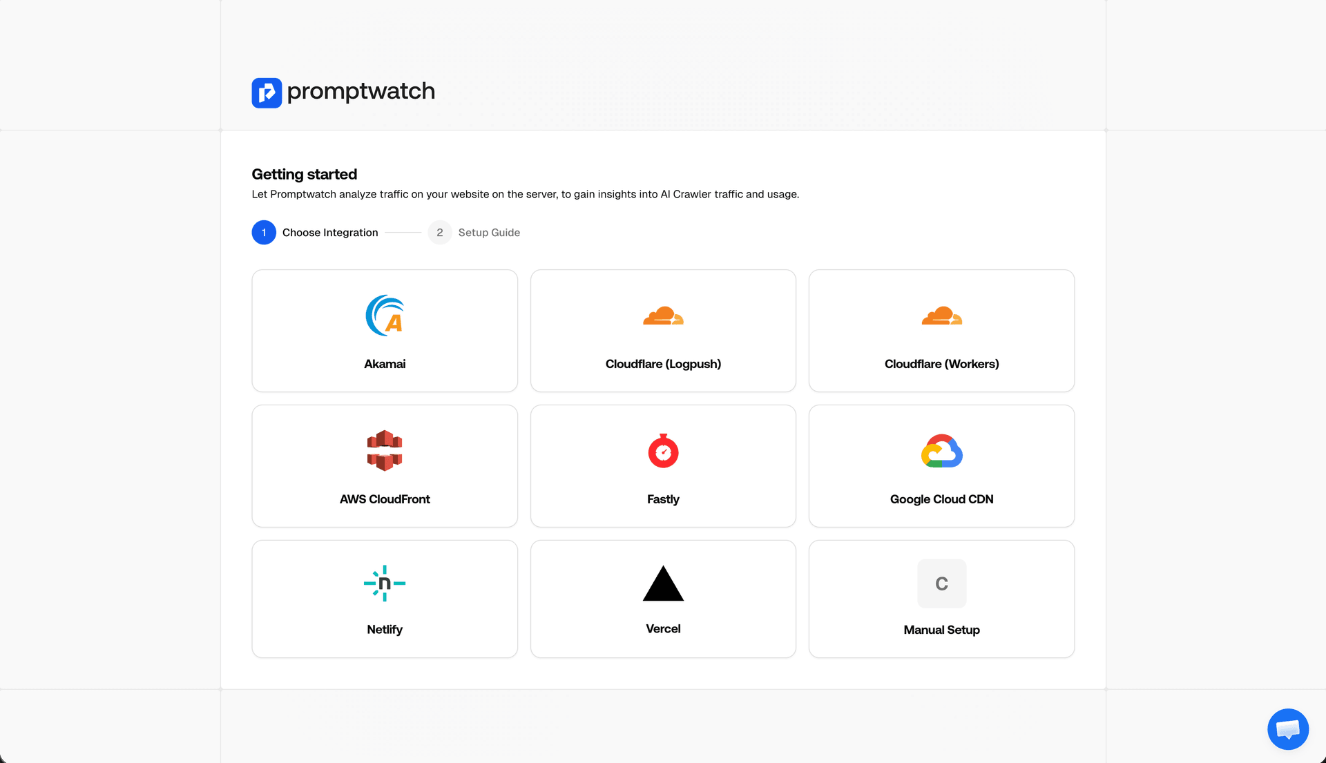 Screenshot for Netlify, Vercel & GCP Crawler Log Integrations